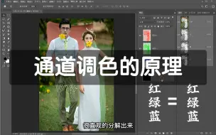 理解通道调色的原理