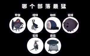 【空洞骑士】剧情向2 这些部族哪个战力最强