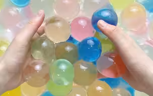 玩一盆龙珠水宝宝～