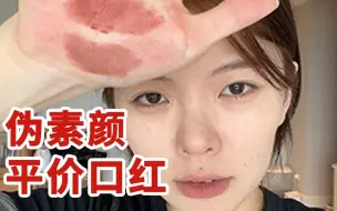 伪素颜平价口红