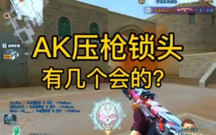 在座的各位有几个会玩ak的