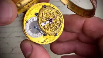 200多年前的 怀表 看看当时的制表水平怎么样？