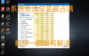 电脑的CPU使用率总是过高，教你一招如何轻松解决这个问题