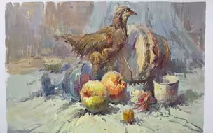 灵魂吸心大法，画画会有瓶颈，但热爱不会。