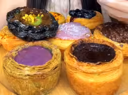 【多人蛋挞合集】好看又好吃的蛋挞来啦～