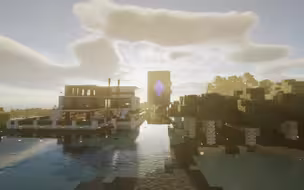 【minecraft】SEUS PTGI HRR 2.1 GFME V1.10 光影低画质展示（火柴盒建筑请见谅）