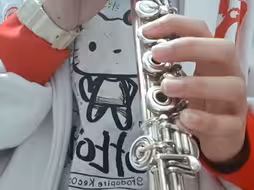 妈妈，我的长笛患诺如病毒了