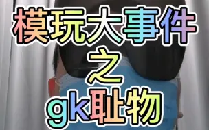 模玩大事件之gk耻物
