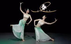 《China-春风》舞蹈  一不小心 踏在了春天的心尖尖上#简单易学舞蹈 #春天的气息#零基础舞蹈#傣族舞