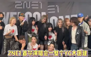 2NE1首尔演唱会除了YG大团建！让我们一起看看还来了那些明星！简直是众星云集！！里面有你喜欢的爱豆吗