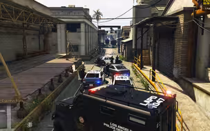 【职业模拟5】工业区遇到人质劫持，特警赶到！