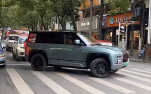 卧槽，仰望U8！——小县城遇见的首辆U8实车，在路口还以为会表演个原地掉头。