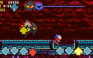 FNF超优质模组 Sonic.exe 2.5更新   追逐战（曲目Prey）   3.0更新已取消