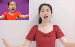 当啵啵颂女孩长大了