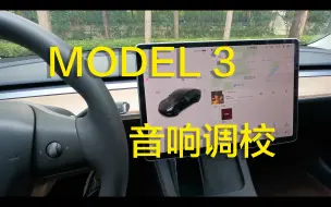 特斯拉MODEL 3 音响这样调，音质直接上升一个层级