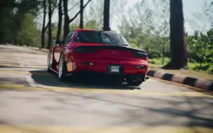 【RX-7】红色转子马自达