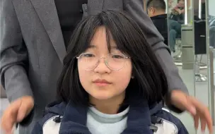 11岁小姐姐特意从都江堰来做微分碎盖