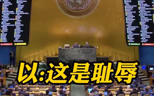 巴以决议高票通过掌声雷动！以色列谴责联合国