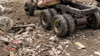 纯手工制作6×6卡车！