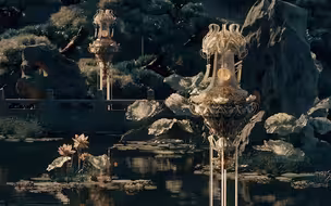 彼岸花灯 | 我的第一个Blender教程和流程分享！
