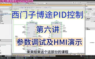 博途PID控制第六讲:参数调试及HMI演示