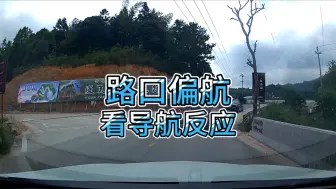 这个路口两个导航都叫我左转我偏不，一起来看它们有什么反应