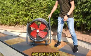 弗居变频移动岗位风机 无极调速 可调节风机角度 风量大 防尘 防油烟 防堵转 防烧机 适用于各种恶劣环境 移动方便