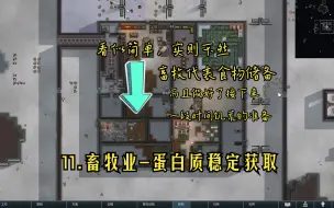 【rimworld1.4】11.畜牧业-蛋白质稳定获取