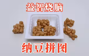 益智烧脑：纳豆拼图！奇形怪状
