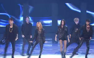 【Live】f(x) SHINee 2010歌谣大祝祭「Nu ABO+Lucifer」