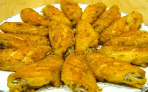 孩子三天两头要吃椒盐鸡翅，不用烤箱不用炸，外酥里嫩特别入味