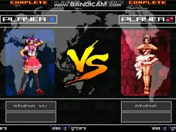 [mugen]最新版XIV雅典娜VS加强版02雅典娜