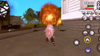 【GTASA】龙珠MOD-Part1-黑悟空•超级赛亚人3•白神形态（圣安地列斯mod）