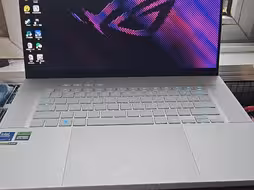 rog逆天黑皮体育生体质，离电开增强模式，这下可以和mbp比划比划离电性能了